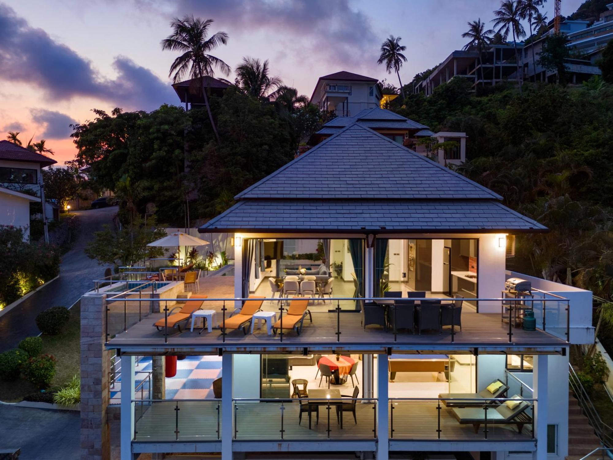 Tropical Villa 3 Lamai Beach  Ngoại thất bức ảnh